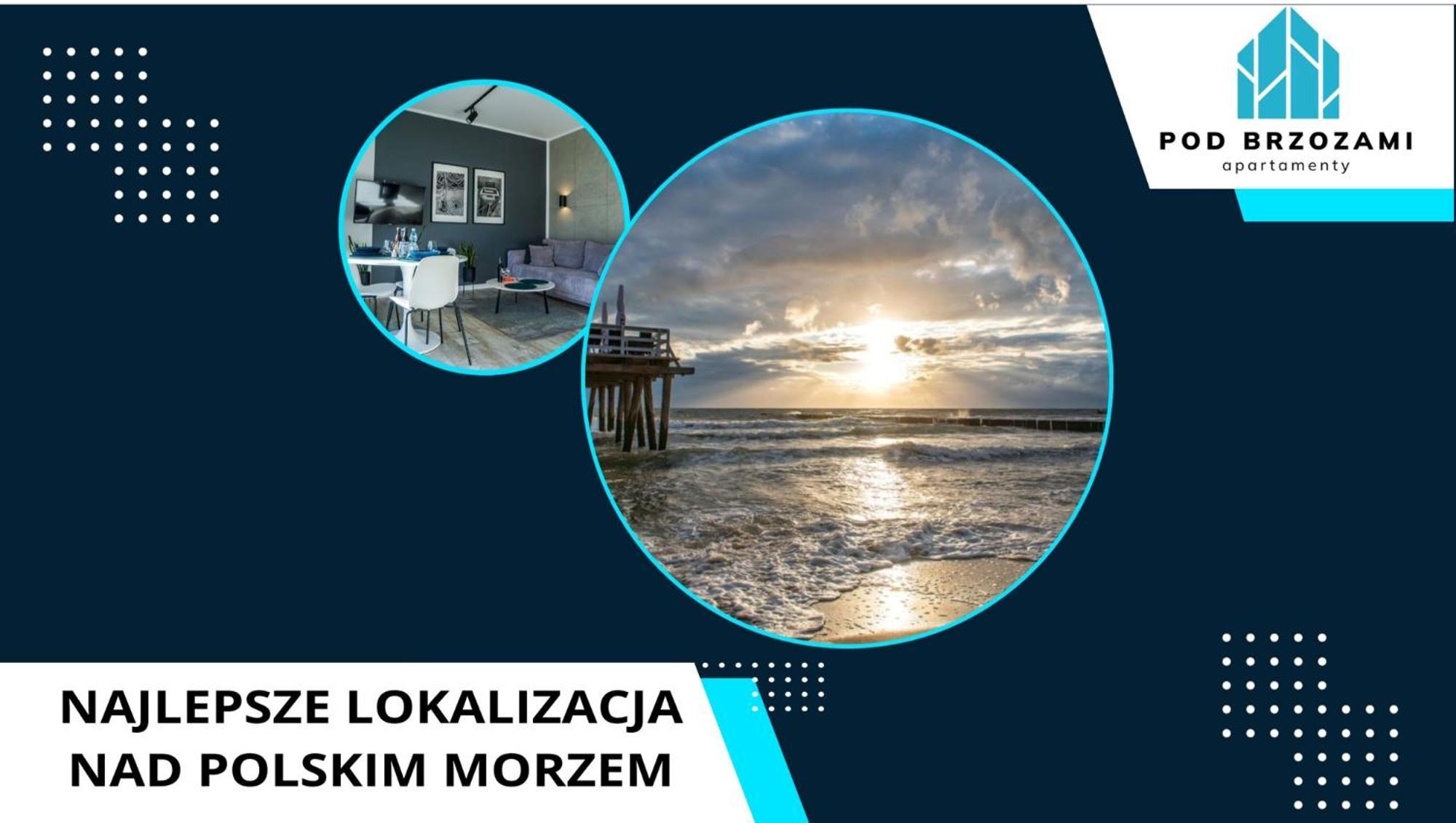 Pod Brzozami Apartamenty Dwie Sosny Ustronie Morskie Dış mekan fotoğraf